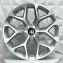 RIN 24X10 6-139.7 R1 SPORT 208 SILVER MACHINE FACE ET31 CB78.1