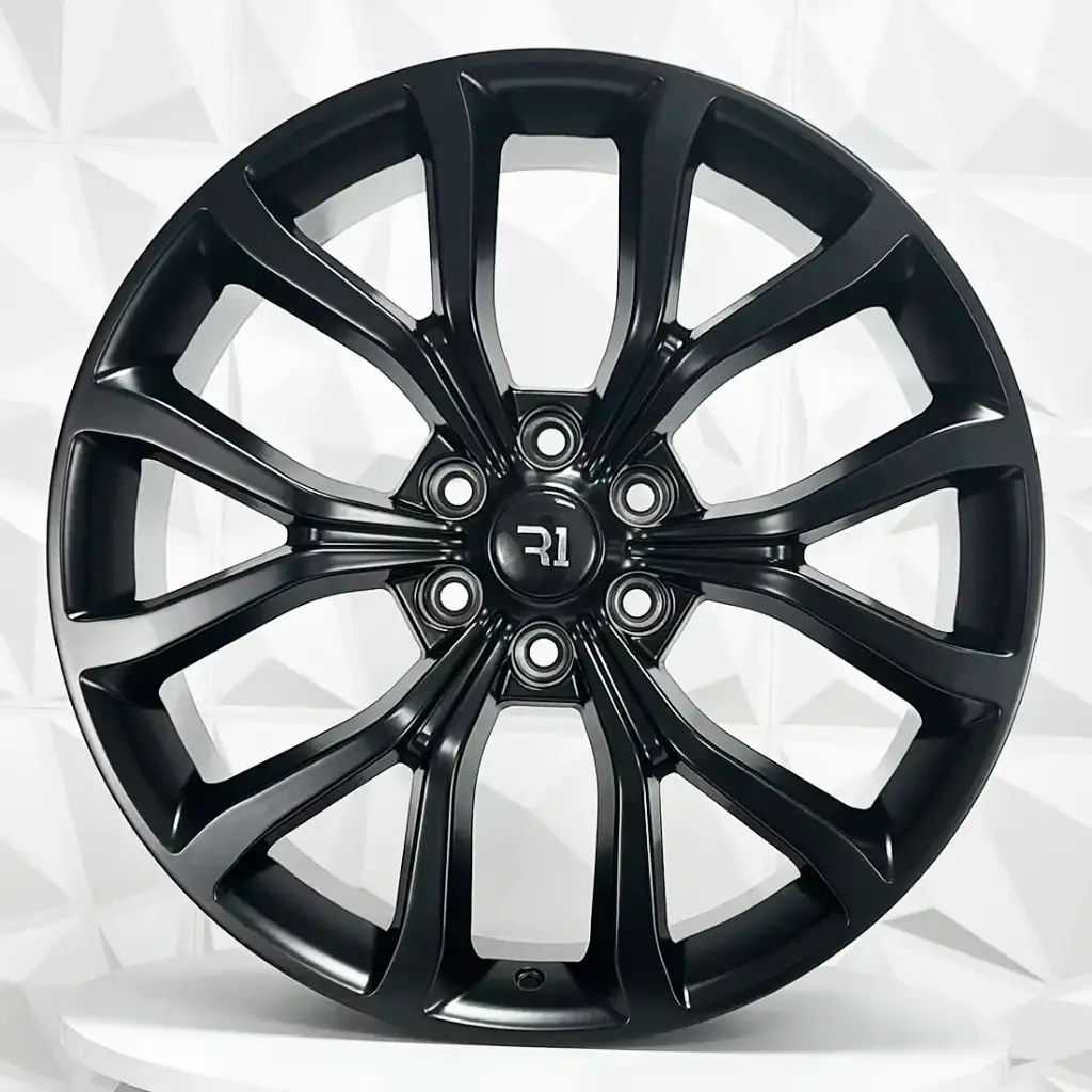 RIN 22X9.5 6-135 R1 SPORT FH025 MATTE BLACK ET40 CB87.1