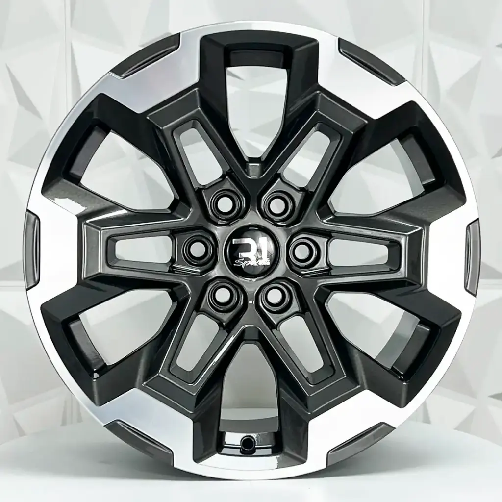 RIN 20X8.5 6-114.3 R1 SPORT L2279 GUNMETAL MACHINE FACE ET30 CB66.1